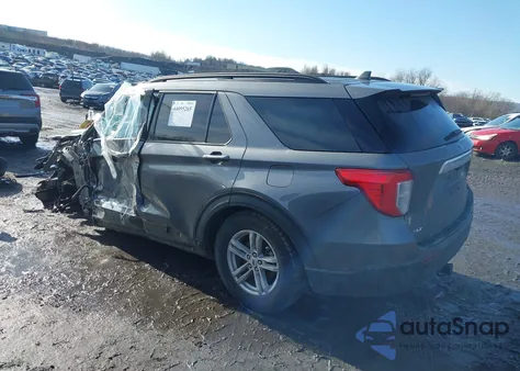 2022 Ford Explorer Xlt из США, поврежденный, VIN 1FMSK8DH3NGB15400